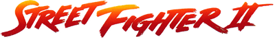 Street Fighter II logo for GameBoy